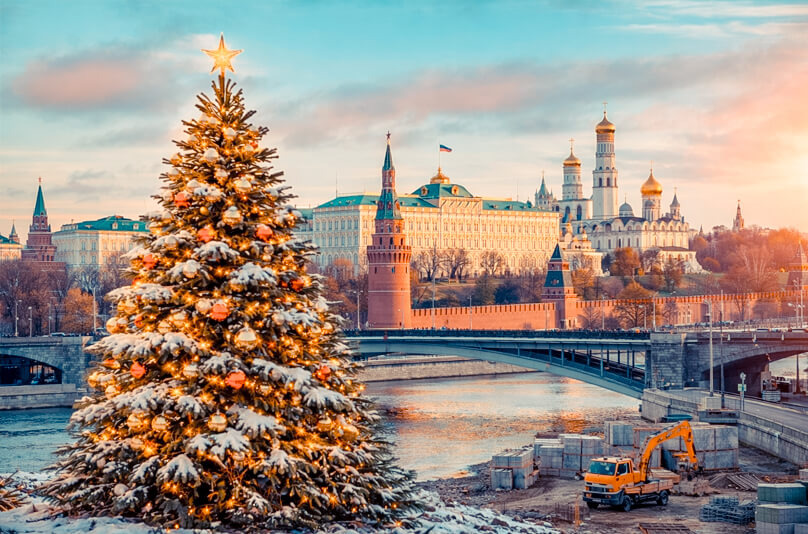 Фото: Кремль, Новый год 2026 