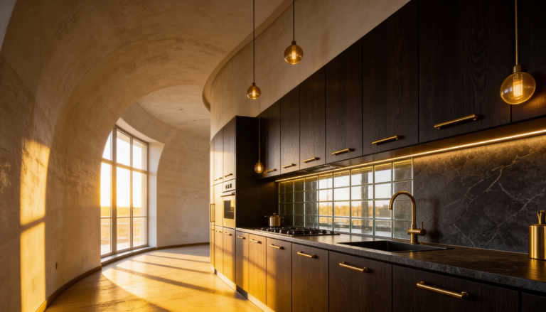    Решения по установке кухни в условиях кривых стен Александр