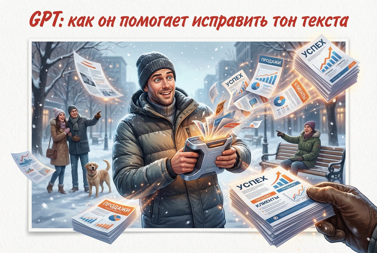    GPT: как он помогает исправить тон текста Евгений Прокушев