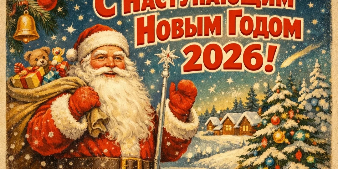 Друзья, поздравляем вас с наступающим Новым годом!