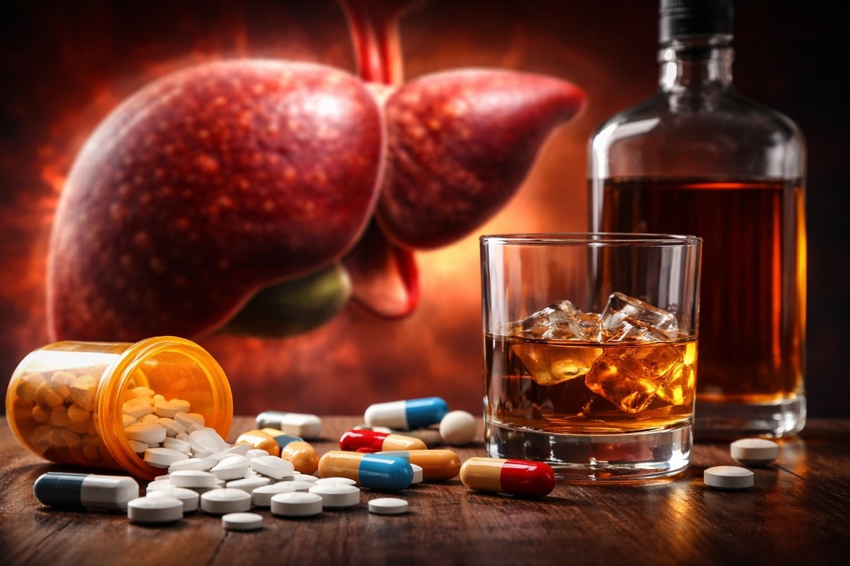    Как минимум, из-за алкоголя таблетки могут просто не подействовать