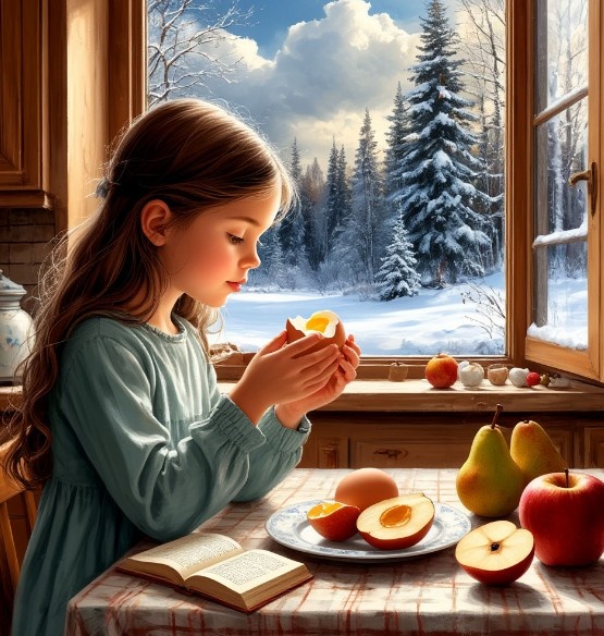 Создано нейросетью. Похоже на моё детство. 