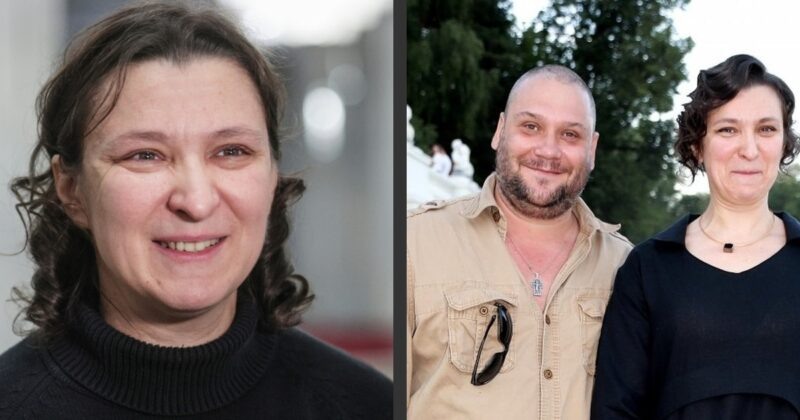    Олеся Железняк с супругом Спартаком Сумченко: более 20 лет счастливого брака.