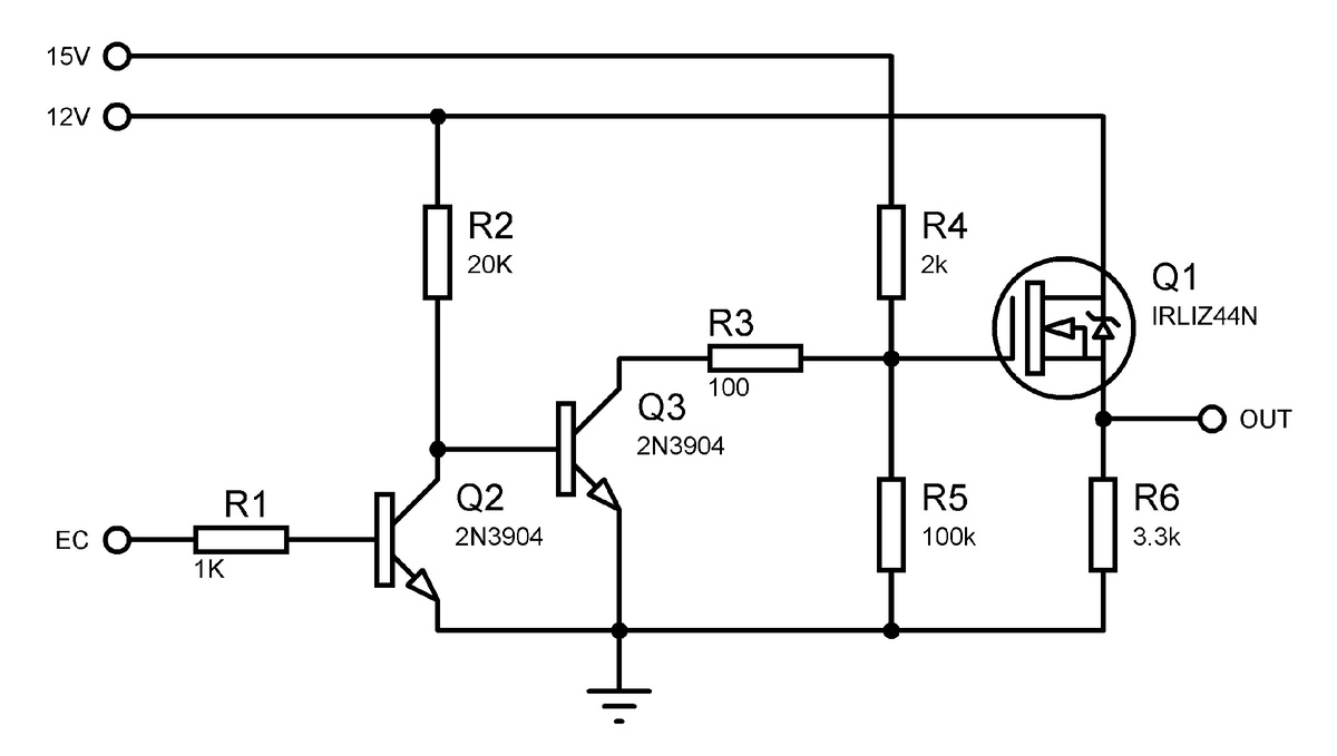Схема аварийного выключателя
