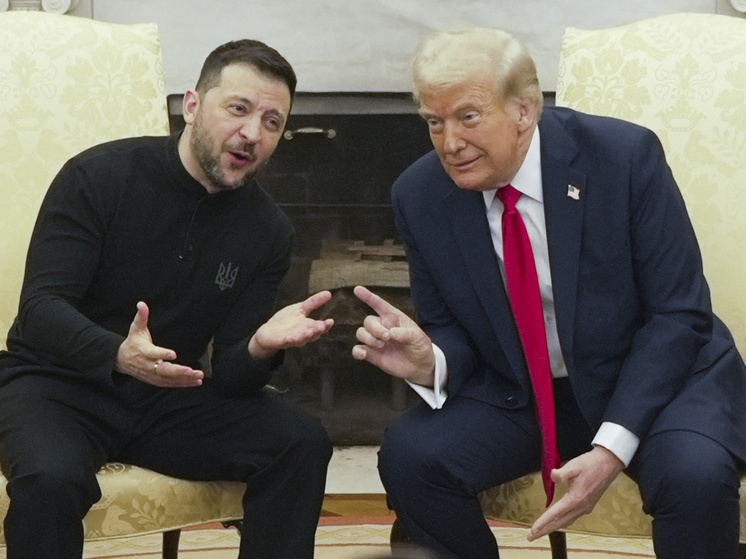     Дональд Трамп и Владимир Зеленскийю Фото: AP.