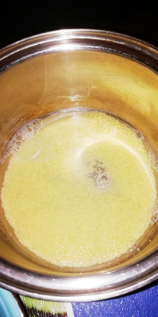 Кускус, залитый кипятком (мои фото) 