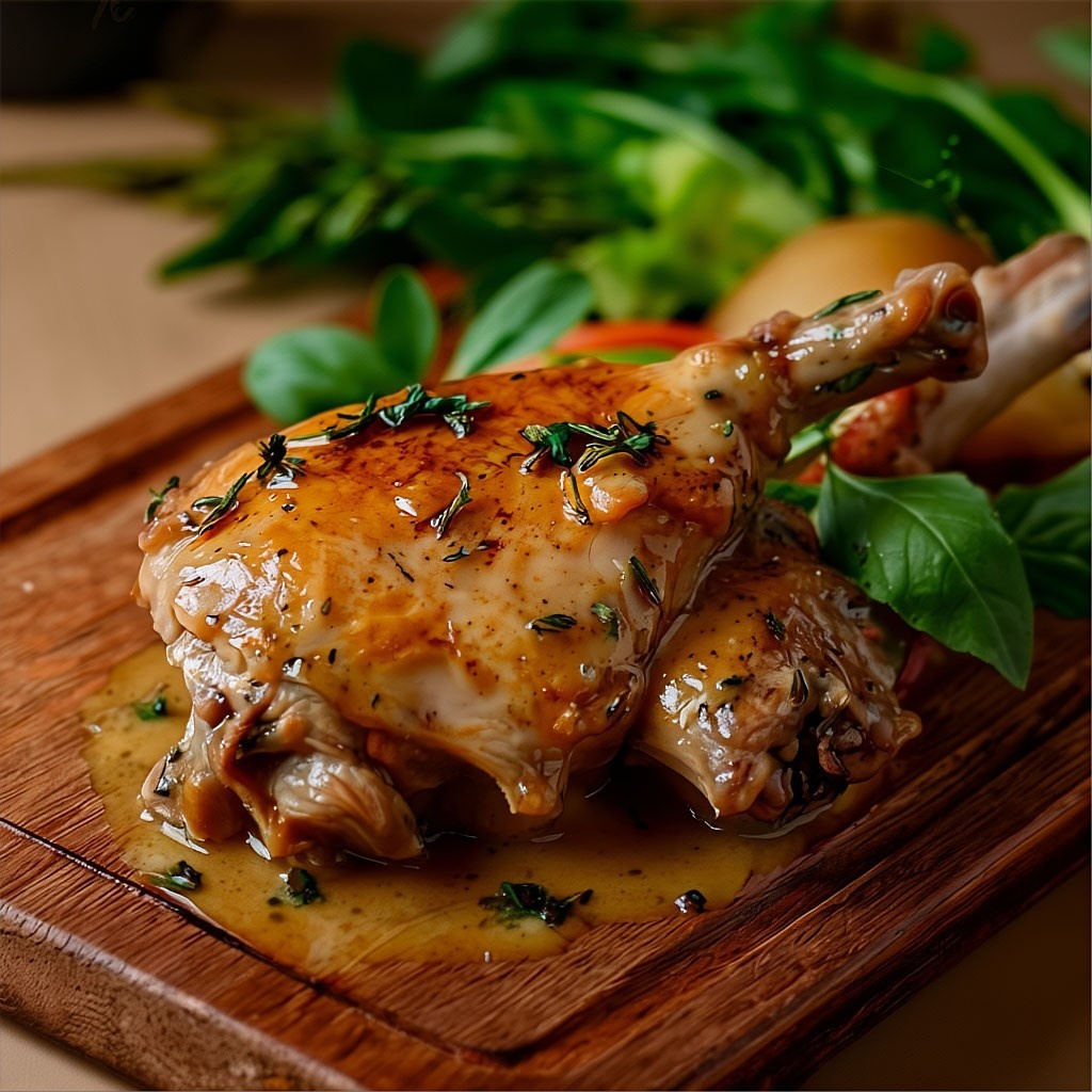 Тушёный кролик