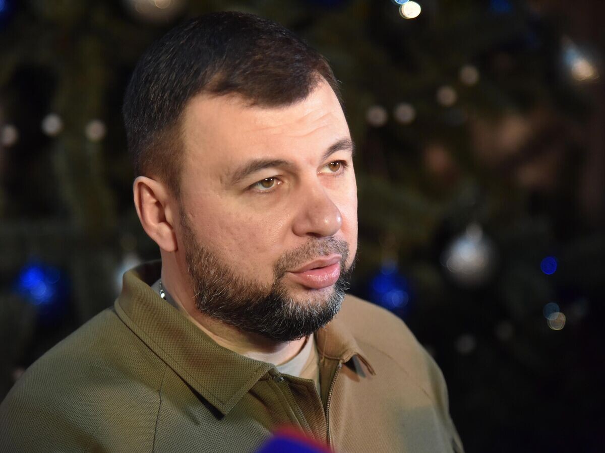    Денис Пушилин | © Пресс-служба главы ДНР Д. Пушилина