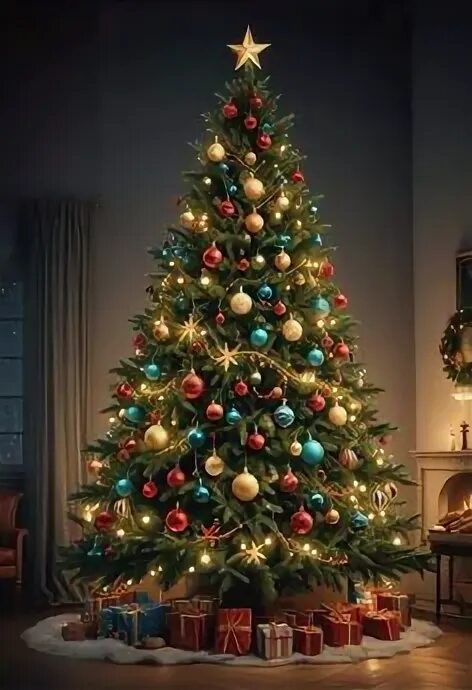 Новогодняя ель 🎄