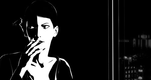 2054 год, Париж. Город кажется идеальным местом, где жизнь контролируется корпорациями и слежка за гражданами стала нормой. Главный герой — детектив Баррон, работающий в частной охранной службе корпорации «Avalon». Однажды он получает задание расследовать исчезновение молодой женщины по имени Илэйн Хэлси, которая является сотрудницей той же компании. Её работа связана с разработкой секретного проекта, обещающего революционные изменения в медицине и науке.По мере расследования Баррон сталкивается с препятствиями, поскольку многие силы заинтересованы в сохранении тайны вокруг исчезновения Илэйн. Фильм вдохновлён классикой киберпанка, такими как «Бегущий по лезвию» Ридли Скотта и аниме типа «Призрак в доспехах». Использование монохромного изображения позволило сделать фильм визуально выразительным и минималистичным.
Весь фильм создавался с использованием трёхмерной компьютерной графики. Для придания движения персонажам использовалась система захвата движений (motion capture). Актёры исполняли роли перед камерами с датчиками, фиксирующими каждое движение тела и лица. Затем эти данные использовались для анимации цифровых моделей героев. Световые эффекты были реализованы таким образом, чтобы создавать реалистичные тени и отражения, делая сцены ещё более атмосферными. Французский автоконцерн «Ситроен» разработал специально для этого фильма модель автомобиля 2054 года!