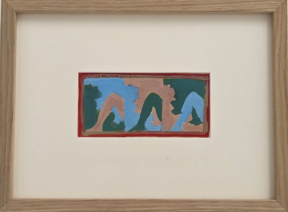 Иван Чуйков. Эскиз. 1970-е бумага, эмаль