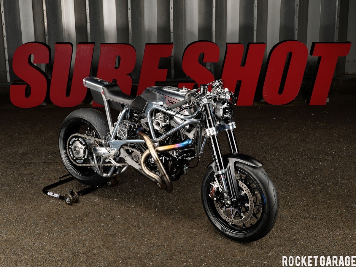 MAGAMI, построенная на базе Buell S1W White Lightning 1998