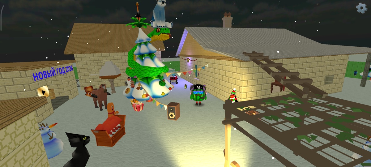 Новогодняя сходка. Спасибо Владосу 2012, что помог мне построить эту карту! 