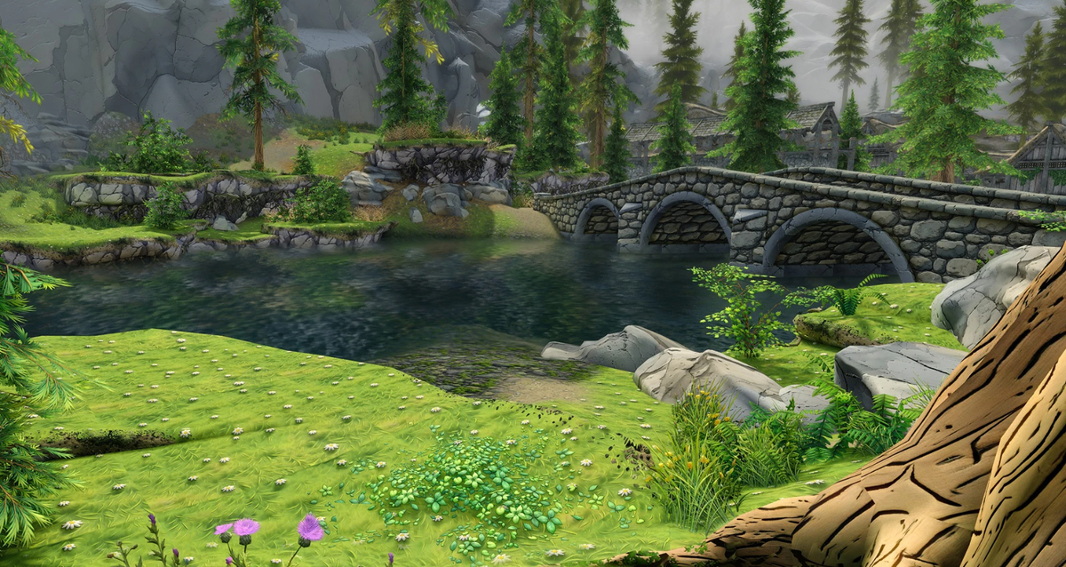    Моддер превратил Skyrim в мультфильм в духе Ghibli
