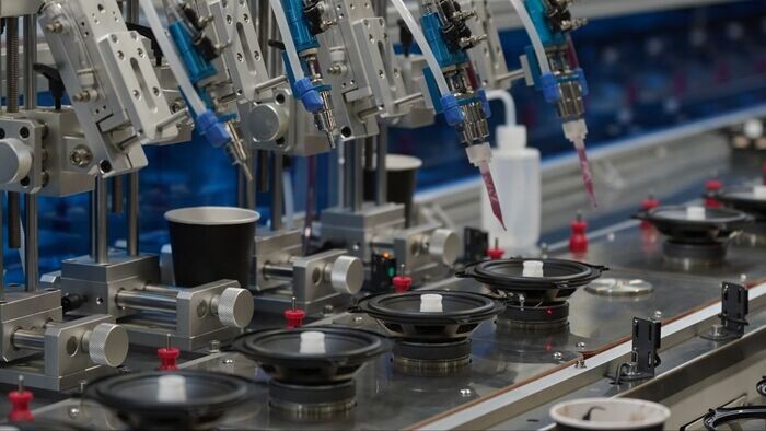 Участок производственной линии Гагарин Урал Завода