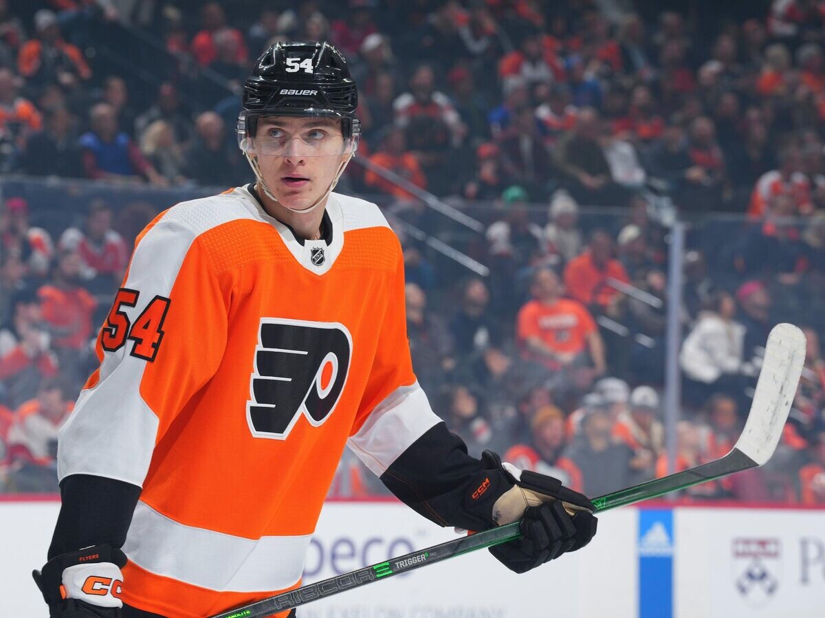    Хоккеист клуба "Филадельфия Флайерз" Егор Замула | © Фото : Соцсети ХК "Филадельфия Флайерс"