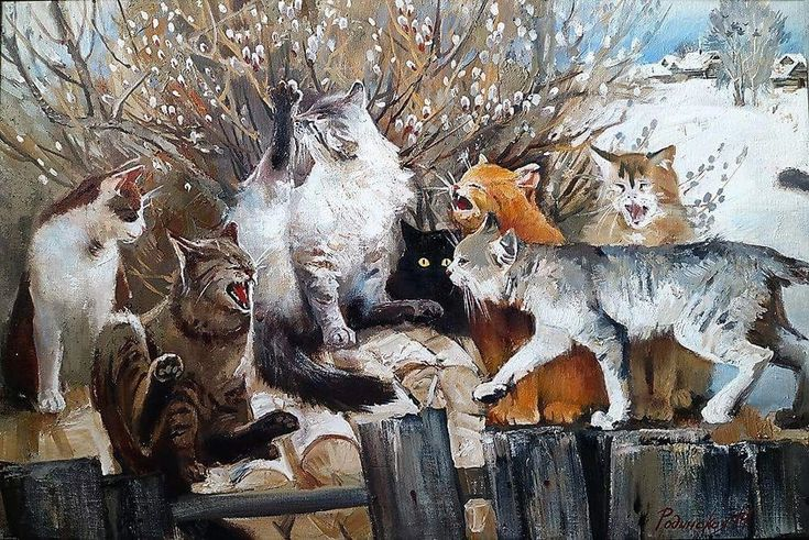 Мария Родинская . Мартовские коты