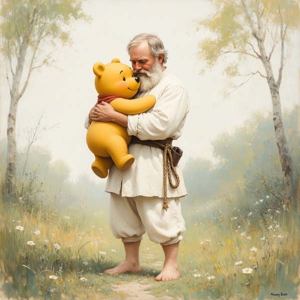 Лев Толстой и Винни Пух