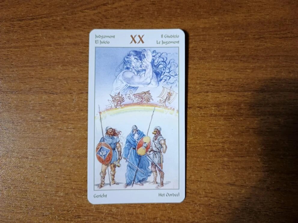 Карта Таро XX Суд Рагнарёк