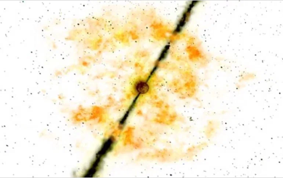 Гамма-всплеск.