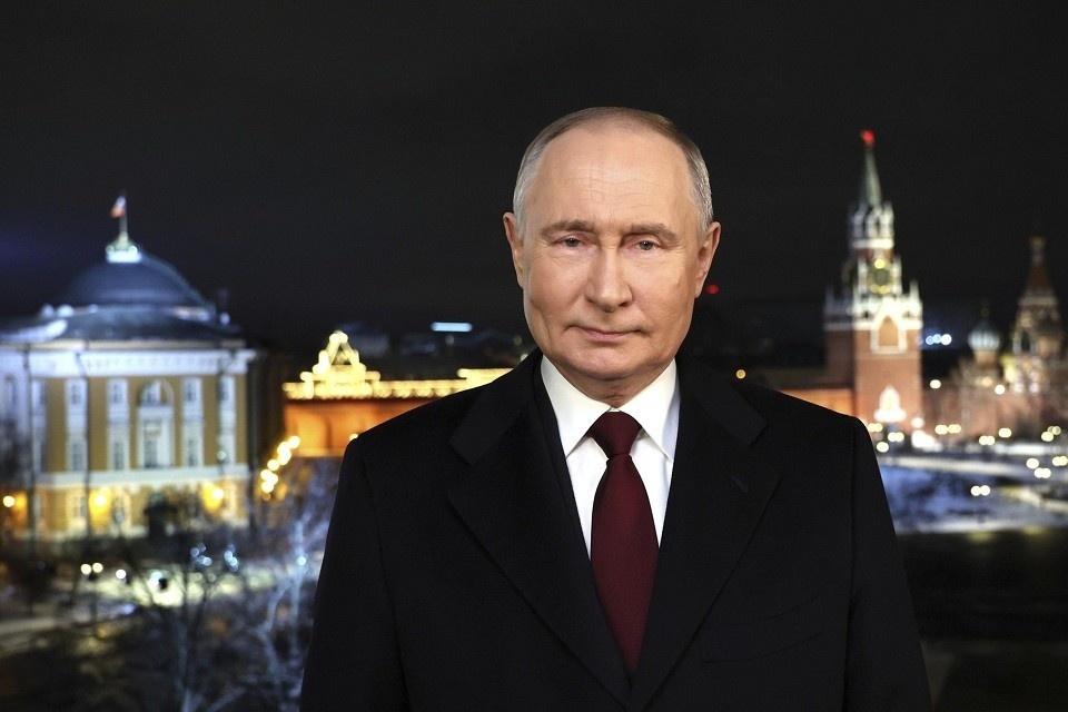    Владимир Путин выступил с новогодним обращением к россиянам GLOBAL LOOK PRESS