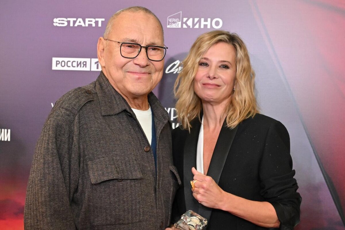    Юлия Высоцкая и Андрей Кончаловский Komsomolskaya Pravda/Global Look Press