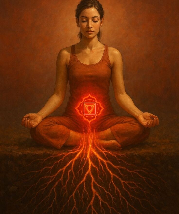 Чакра свадхистана. Источник фото пинтерест