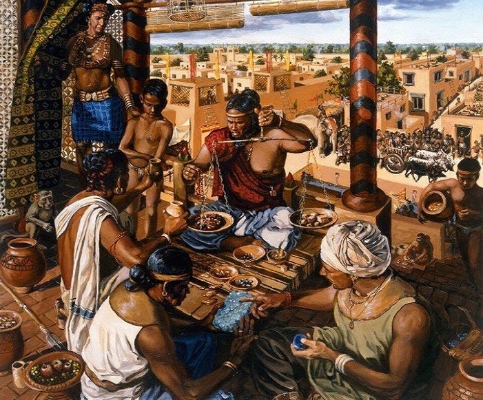 Торговля в древней Индии 