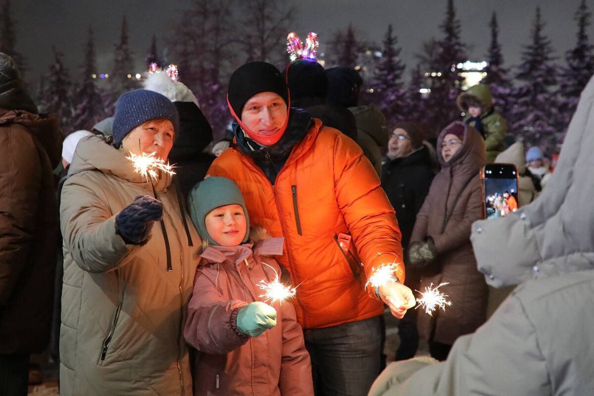    Уфа встретила Новый 2026 год