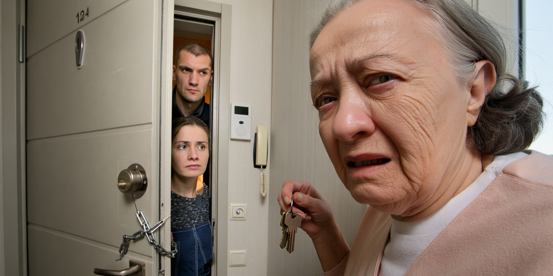 Зять сменил замки в квартире, пока я была на даче