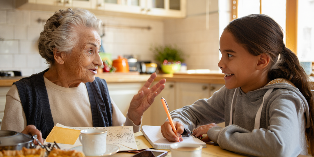 Внучка не хотела слушать мои истории