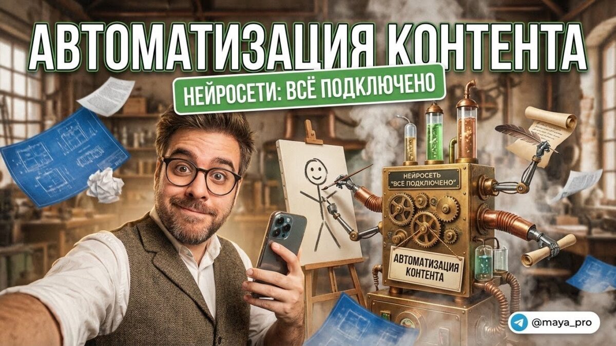    Статья об автоматизации контента с использованием современных технологий Артур Хорошев