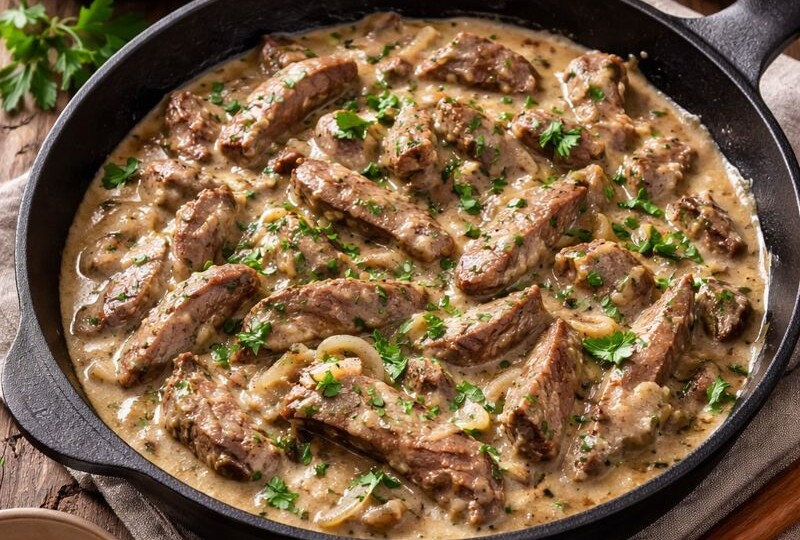 Печень по-строгановски — блюдо, которое либо раскрывают правильно, либо портят навсегда