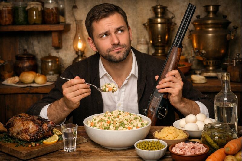 Оливье без рябчиков — не оливье?