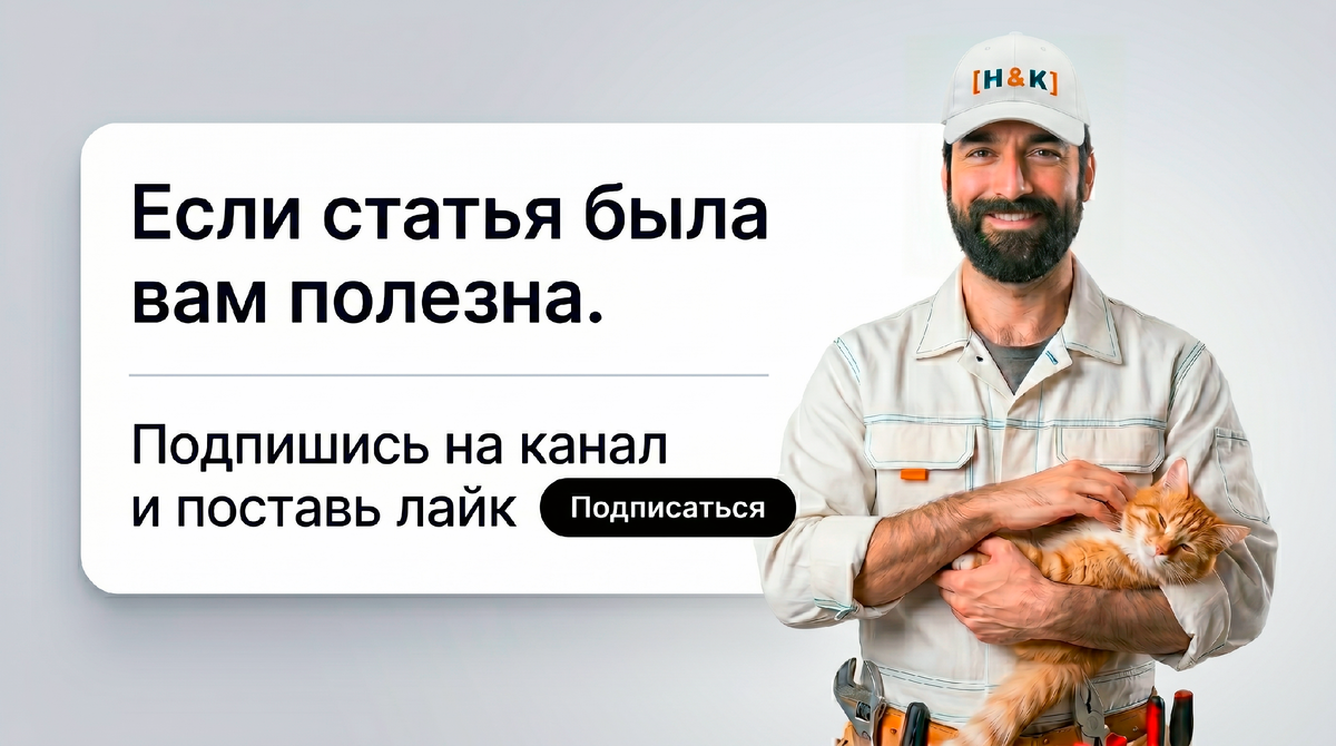 Если статья была вам полезна, подпишитесь на канал и поставьте лайк.