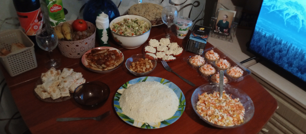 Наше угощение.