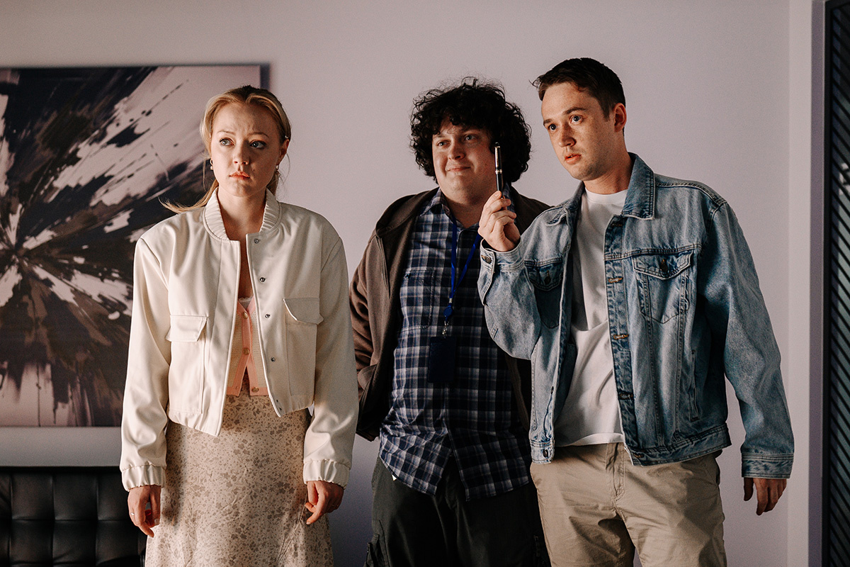 Пресс-служба «КИОН»📷Фото со съемок фильма «Жека Рассел»