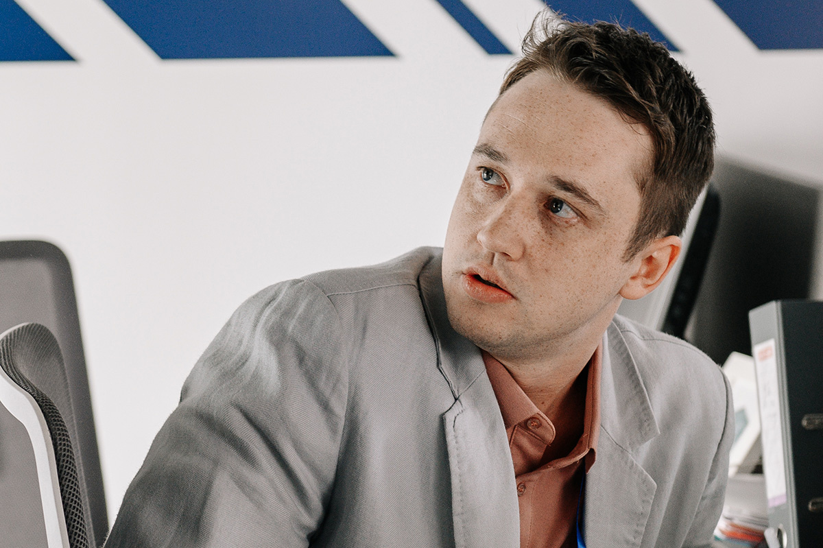 Пресс-служба «КИОН»📷Фото со съемок фильма «Жека Рассел»