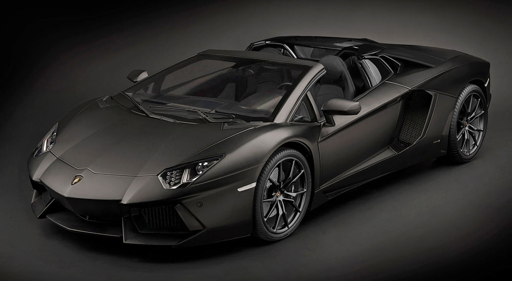 2013 Lamborghini Aventador LP 700-4 Roadster Nero Nemesis
