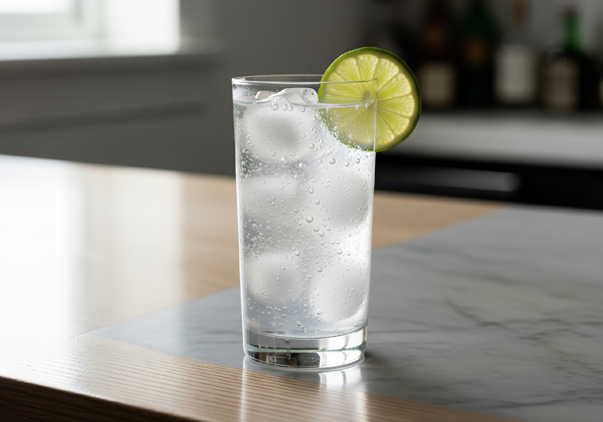 Коктейль водка тоник