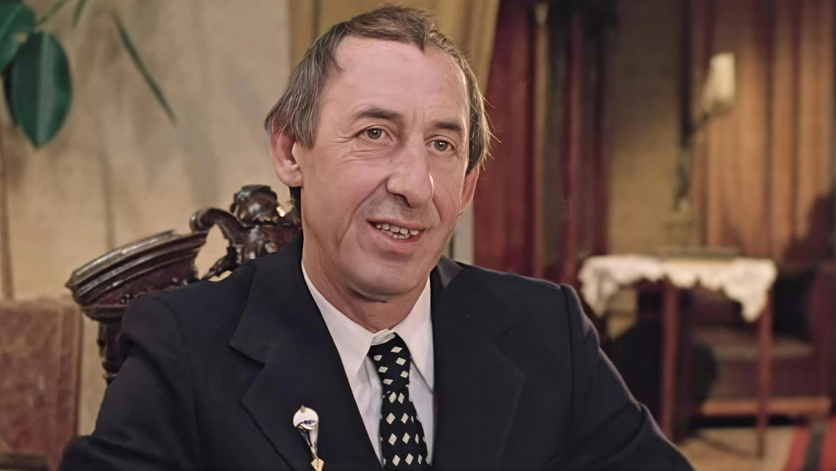 Владимир Басов в роли Антона Круглова. Кадр из фильма «Москва слезам не верит».