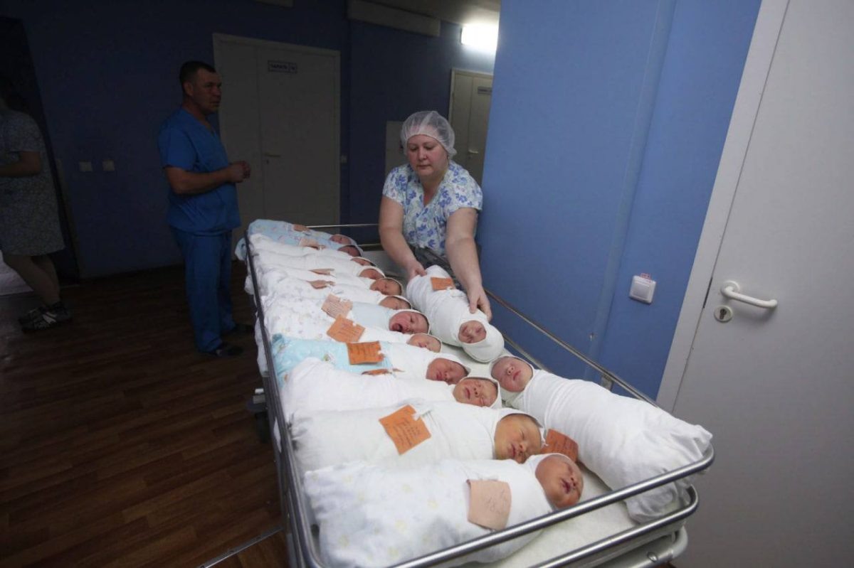    В новогоднюю ночь в Нижегородской области родились 11 детей