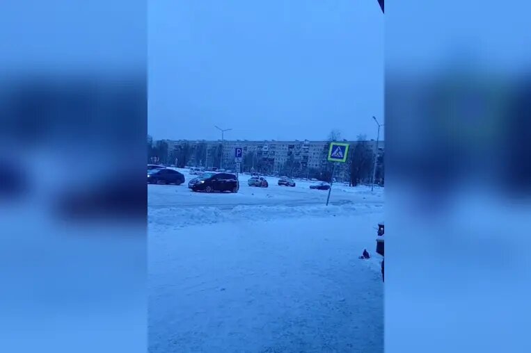    Фото: кадр видео из телеграм-канала «Мегаполис | ДТП и ЧП | Санкт-Петербург | Питер»