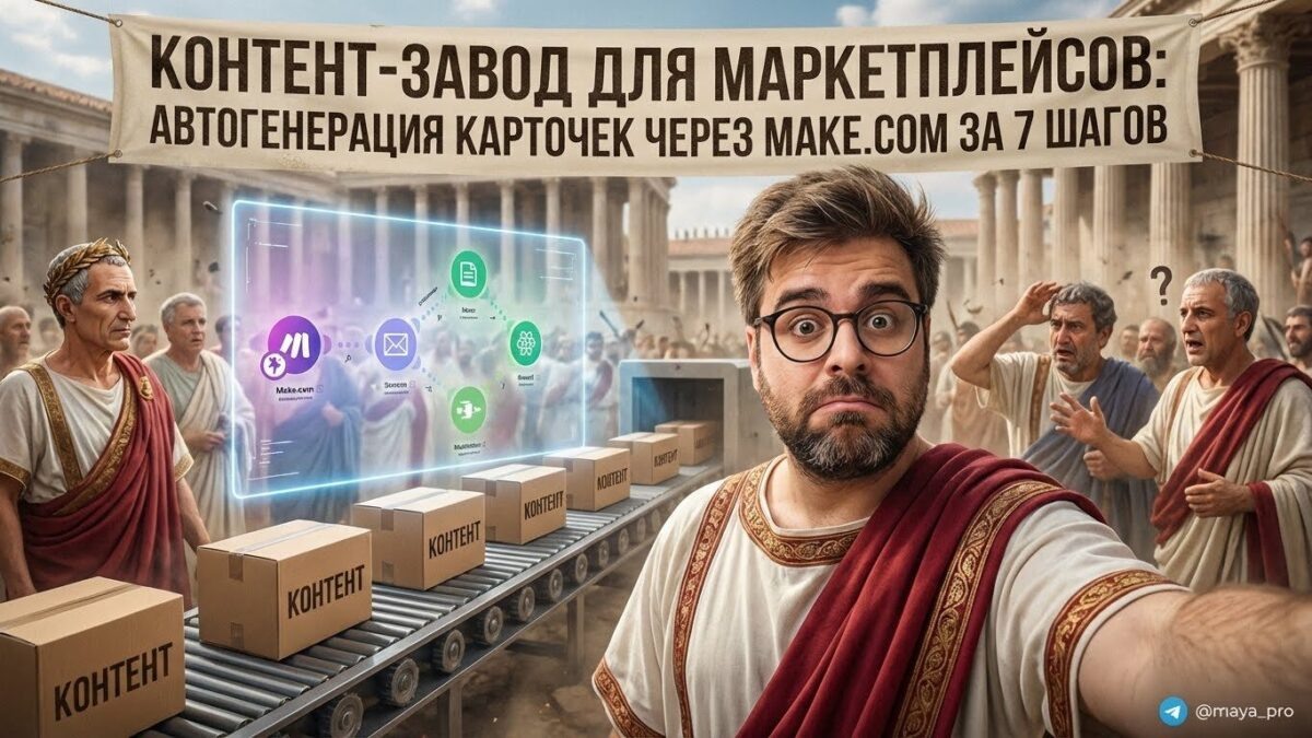    Автогенерация карточек для маркетплейсов за 7 шагов. Артур Хорошев