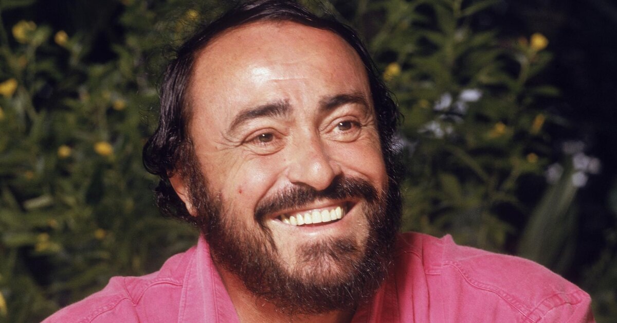 Лучано Паваротти.