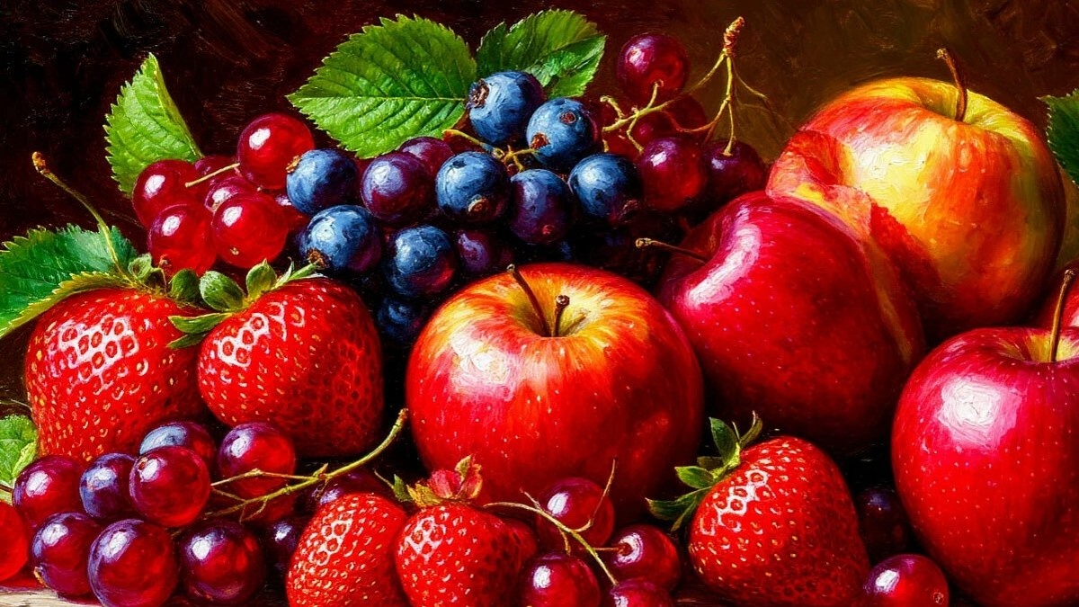 ягоды и фркуты
