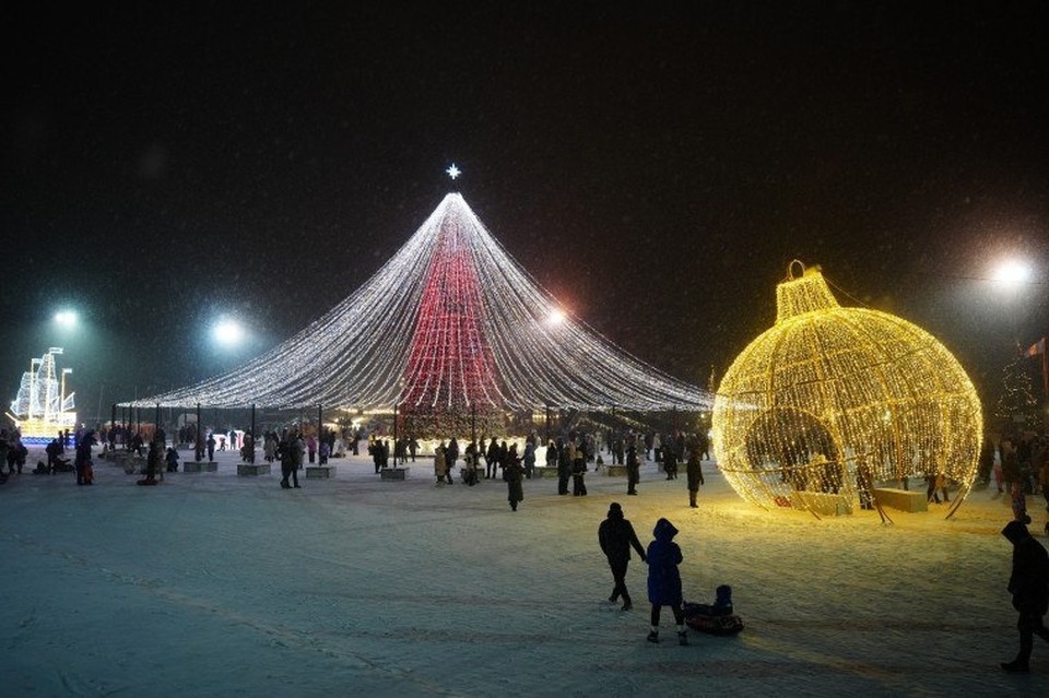    Ульяновск вступил в Новый год без ЧП. ФОТО: тг-канал администрации Ульяновска