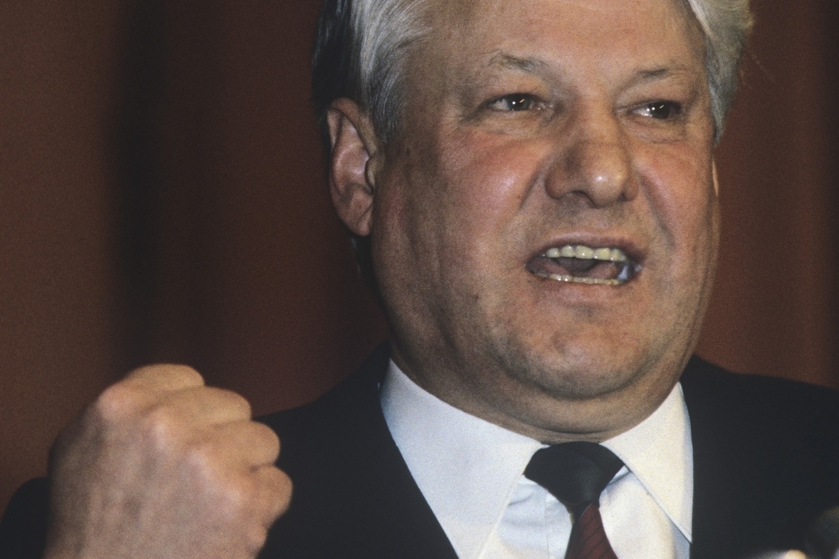    Первый секретарь МГК КПСС Борис Николаевич Ельцин. 1987 год./РИА Новости/Юрий Абрамочкин