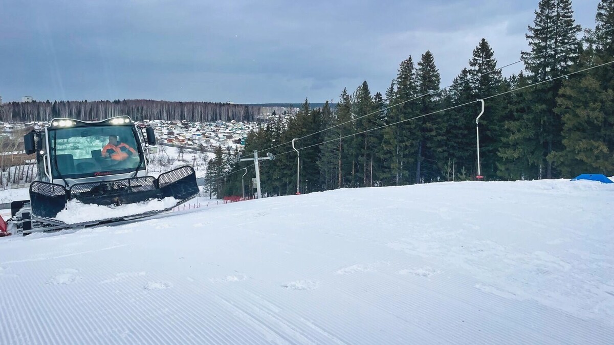    Зимний вид на Югру: заснеженные склоны и хвойный лес в ясный день.   muksun.fm