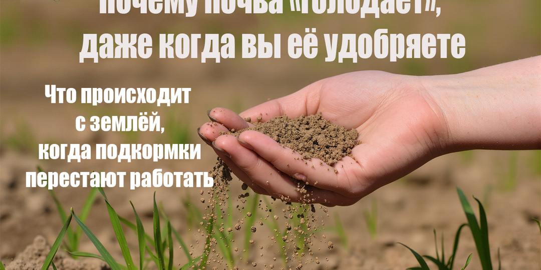 Почему почва «голодает», даже когда вы её удобряете: скрытые причины снижения плодородия